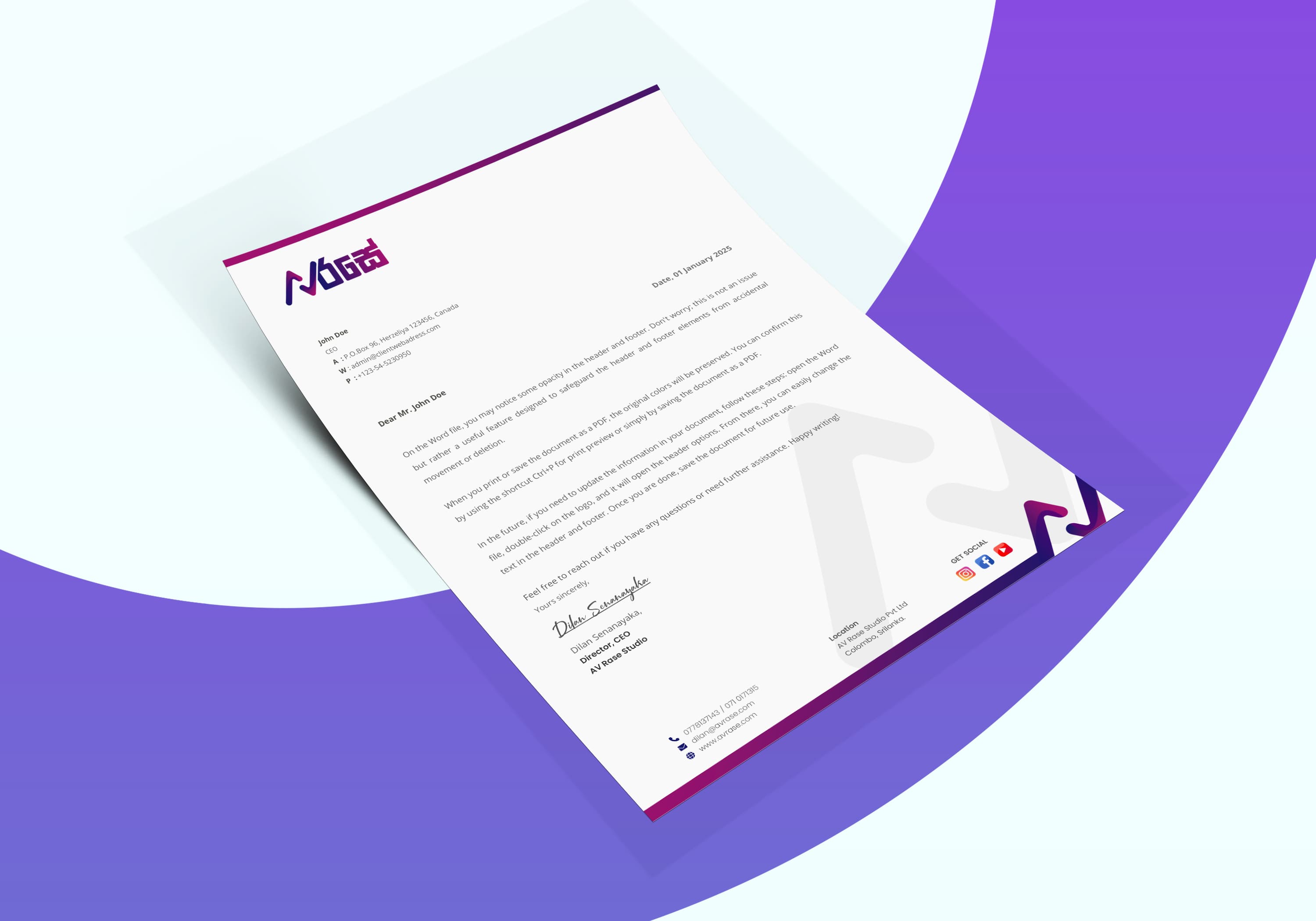 AVරසේ - Brand Identity screenshot 6