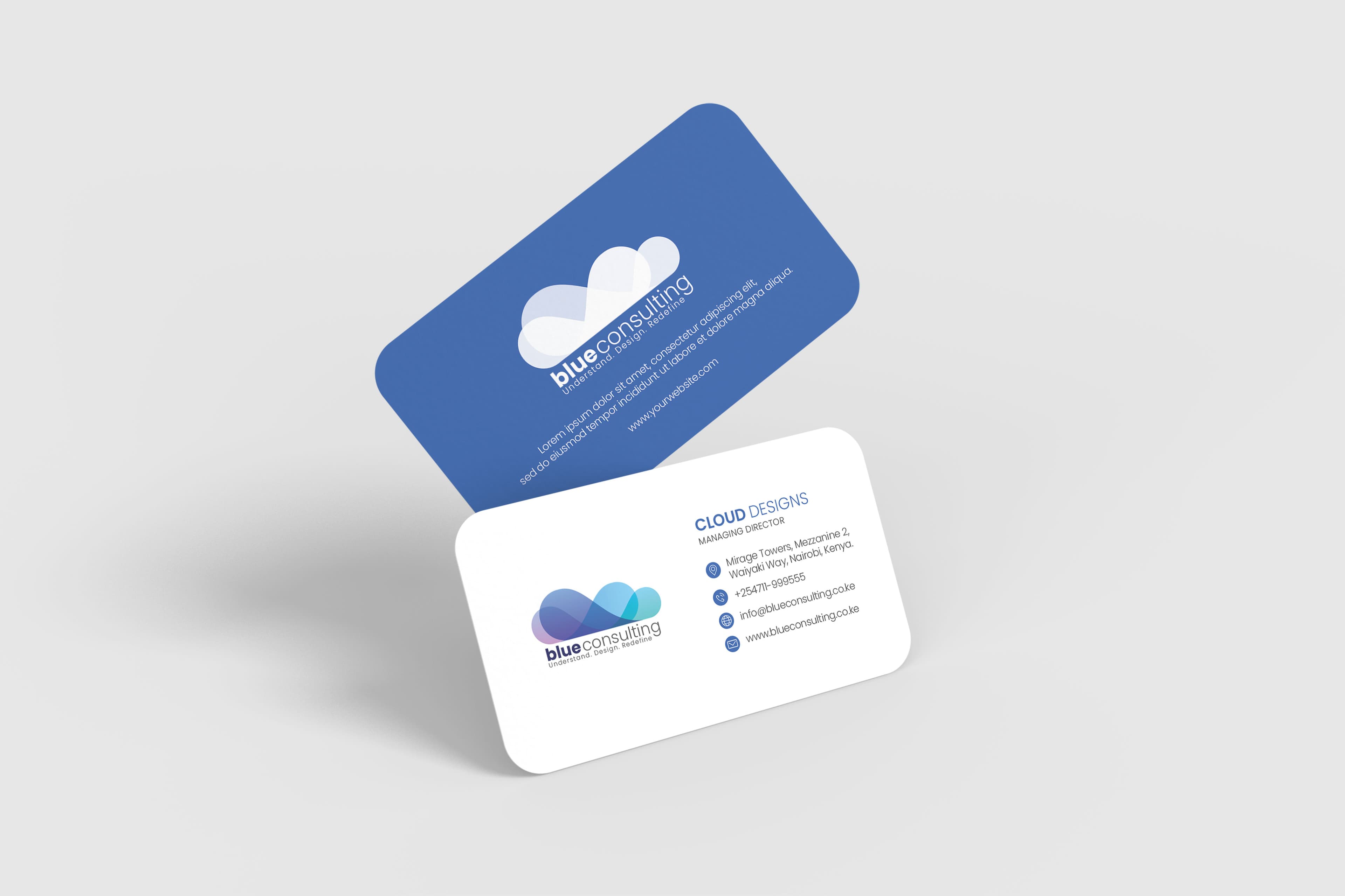 Blue Consulting - Full Branding screenshot 3